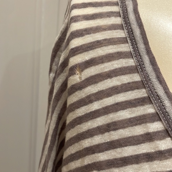 Joie women’s shirt top blouse tunic stripe small s - Picture 3 of 7